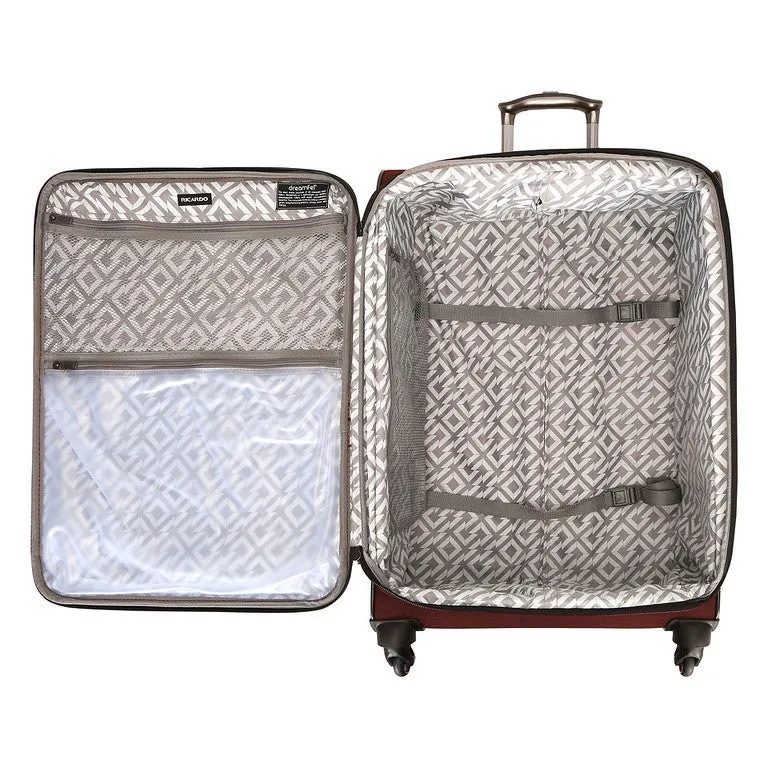 Ricardo Beverly Hills Malibu Bay 4-Wheel Spinner Softside Travel Luggage  