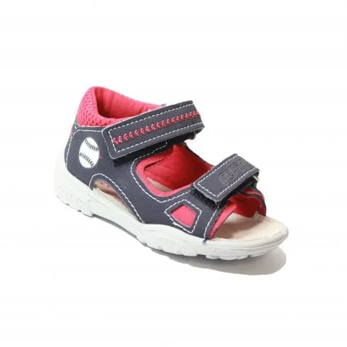 Ricosta Dustin | Blue | Childrens Closed Back Sandals