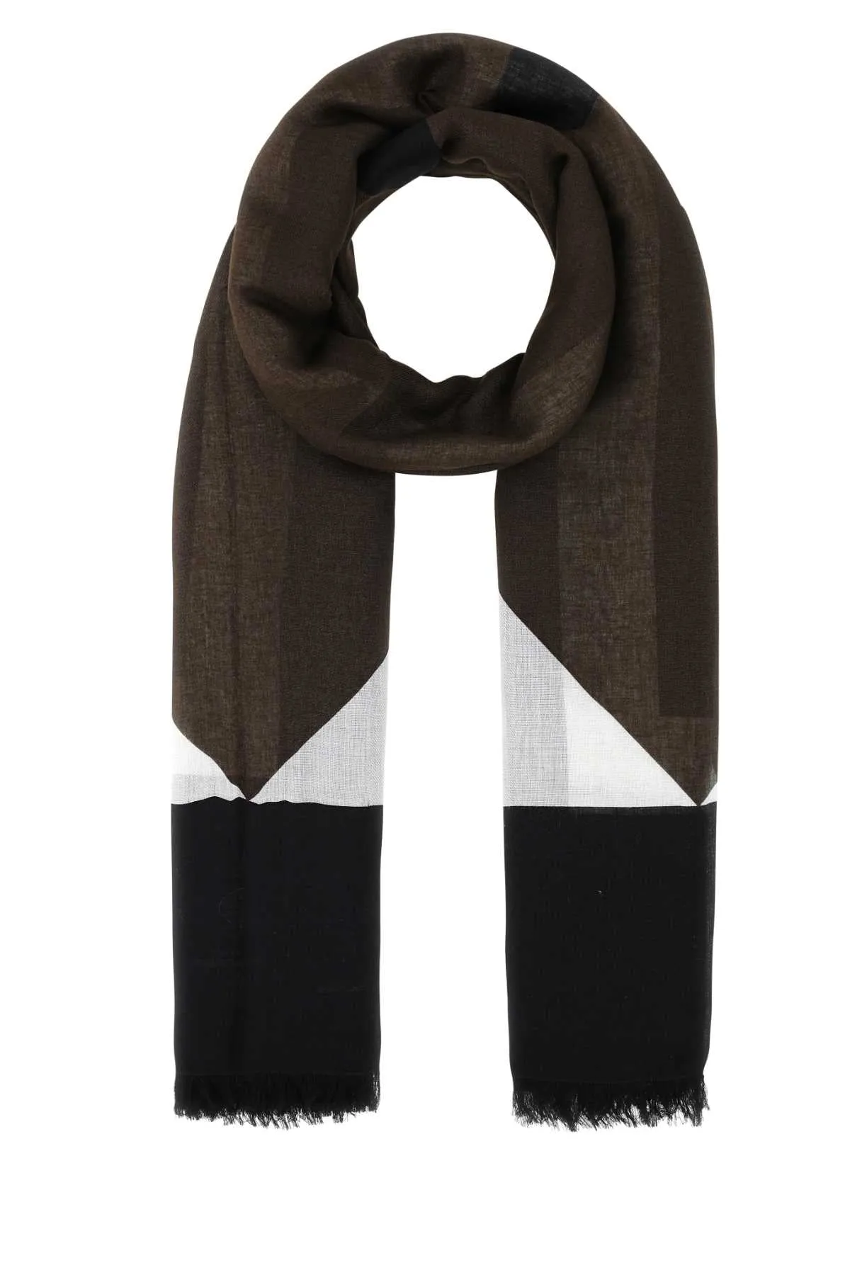 Saint Laurent Printed Modal Blend Scarf