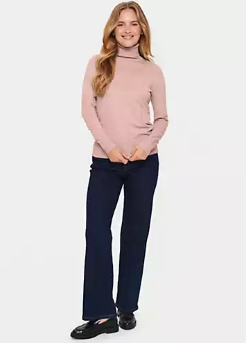 Saint Tropez Mila Rollneck Long Sleeve Pullover | Grattan