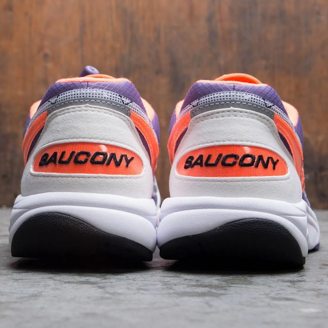 Saucony Men Aya (purple / orange)