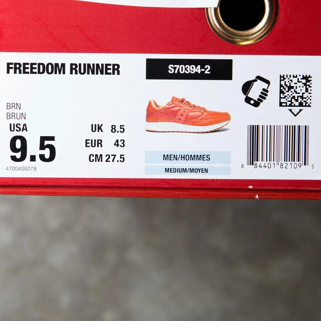 Saucony Men Freedom Runner (brown)