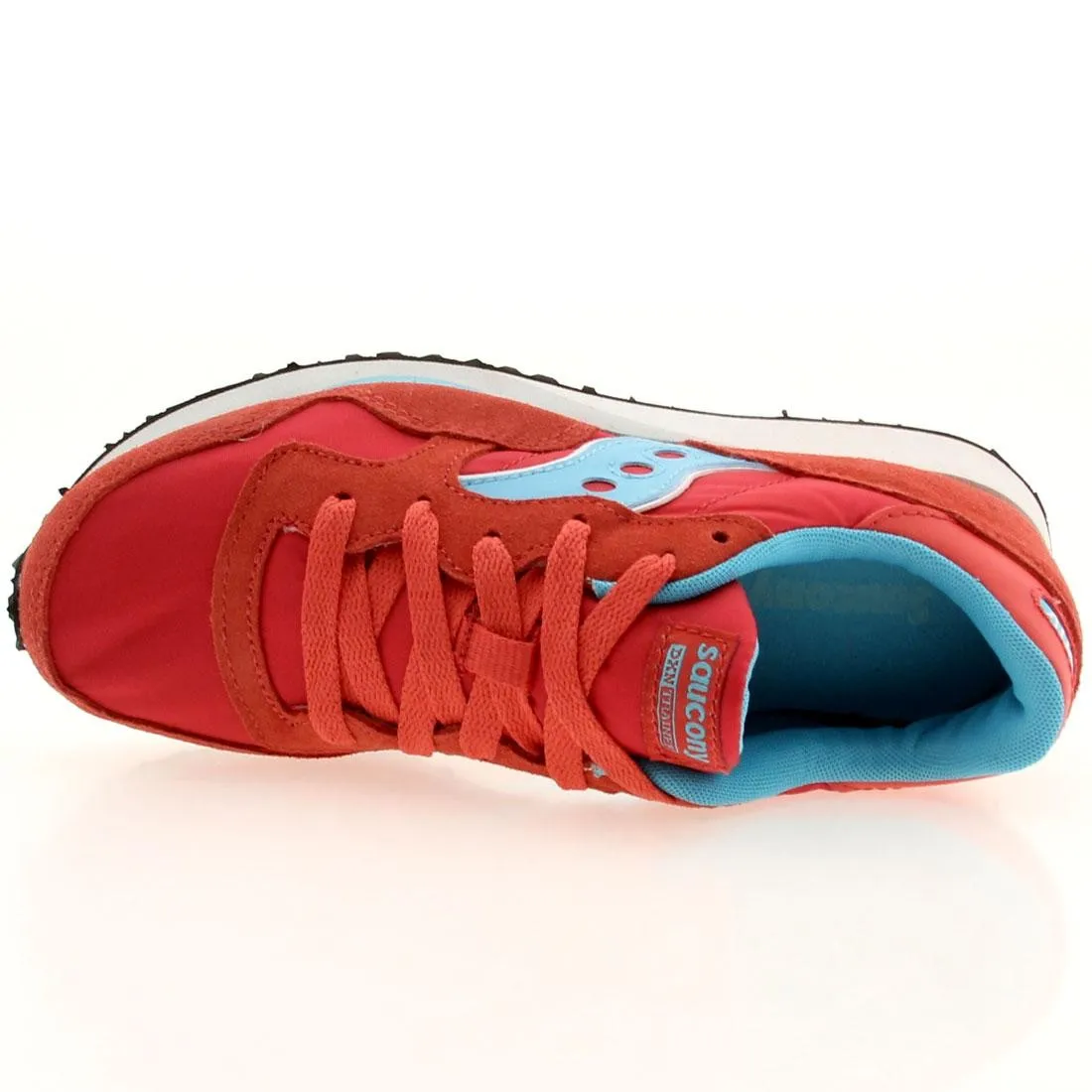 Saucony Women DXN Trainer (red / light blue)