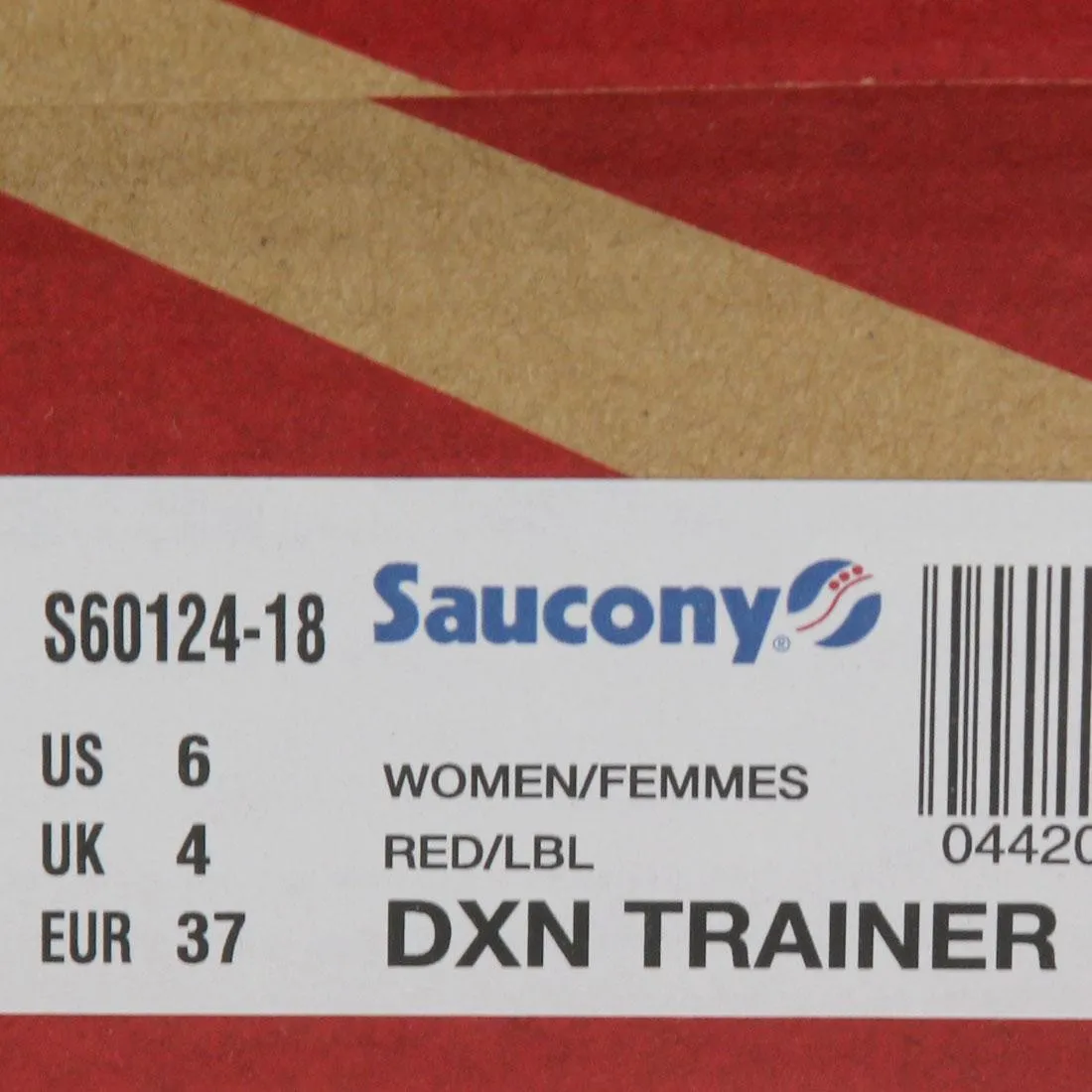 Saucony Women DXN Trainer (red / light blue)