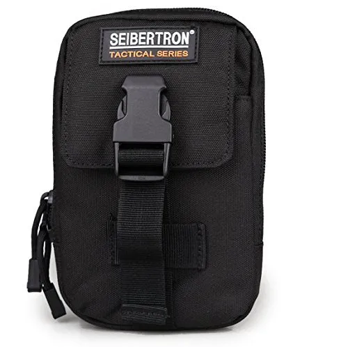 Seibertron Compact EDC Pouch Utility Gadget Wallet Fit 6.3 Phone Belt Bag