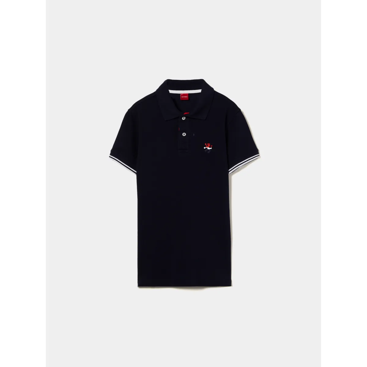 Short sleeve cotton polo