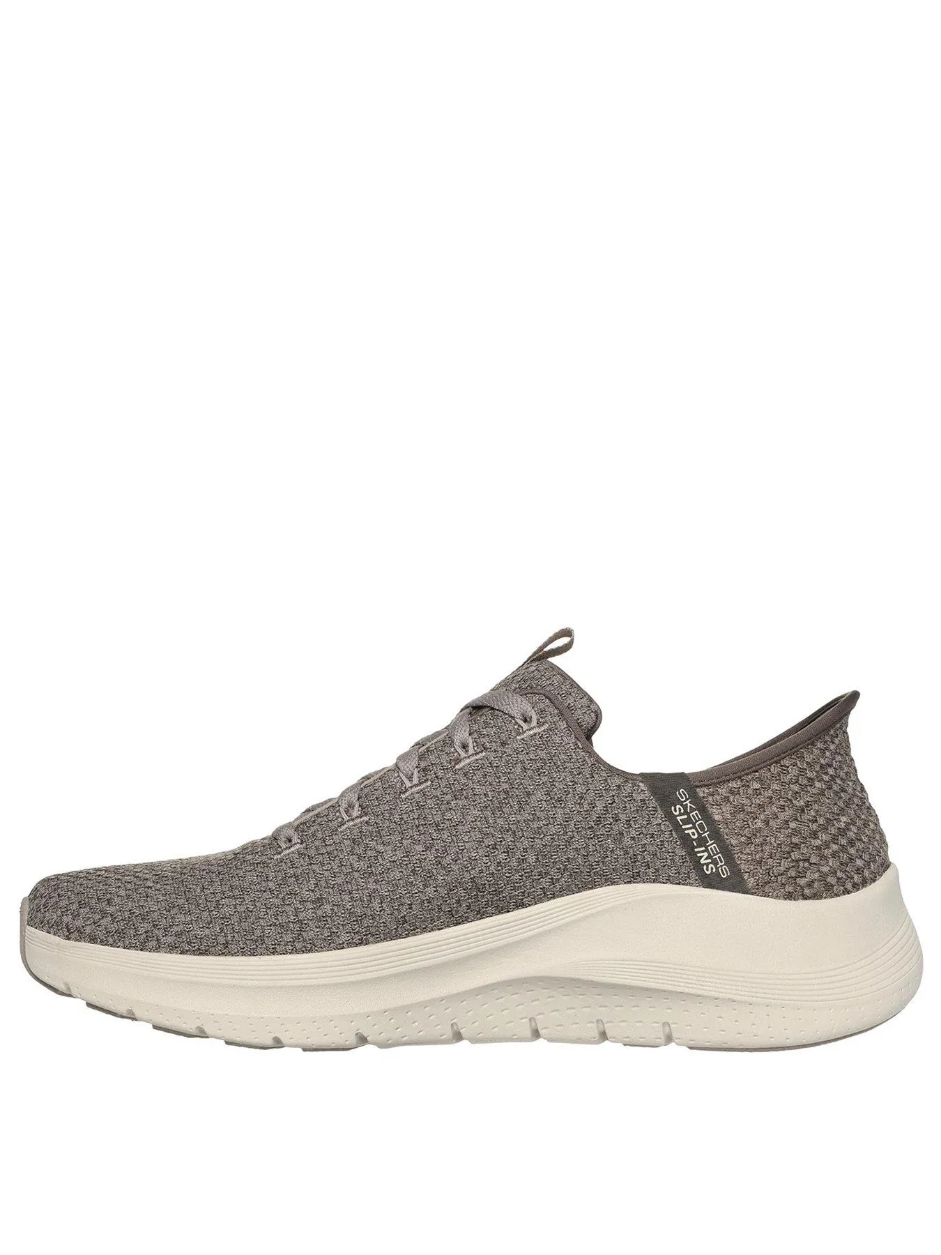 Skechers Arch Fit Machine Washable Vegan Slip-on Trainers