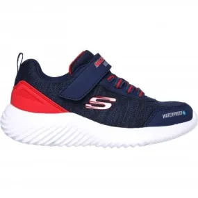 Skechers Bounder - Dripper Drop | Navy/Red | Boy's Waterproof Trainers