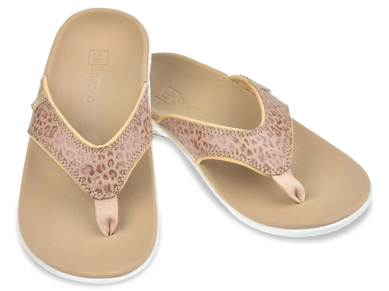 Spenco Cheetah Print Sandals - Women's