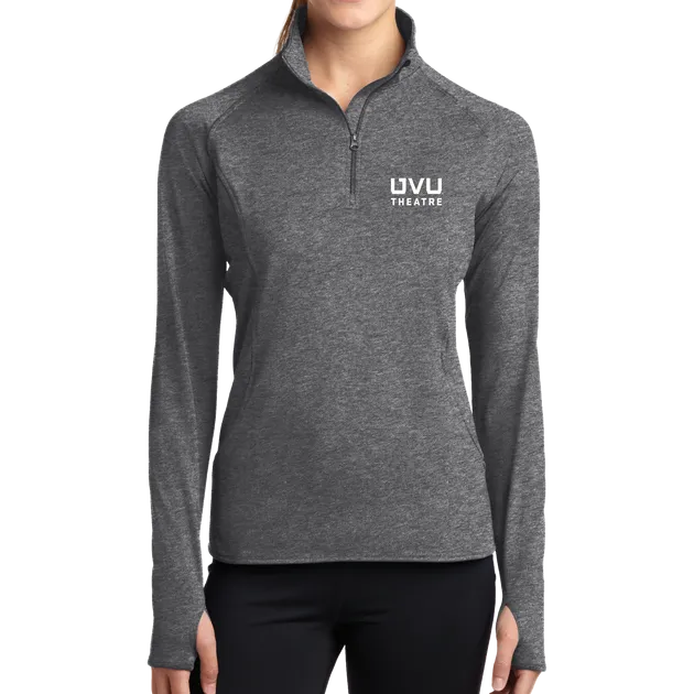 Sport-Tek Ladies Sport-Wick Stretch 1/2-Zip Pullover - UVU Theatre