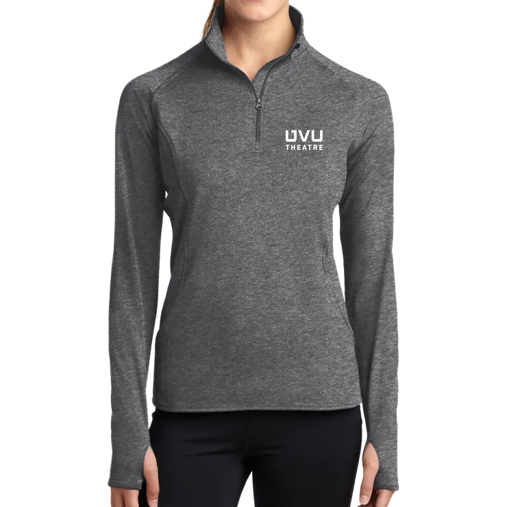 Sport-Tek Ladies Sport-Wick Stretch 1/2-Zip Pullover - UVU Theatre