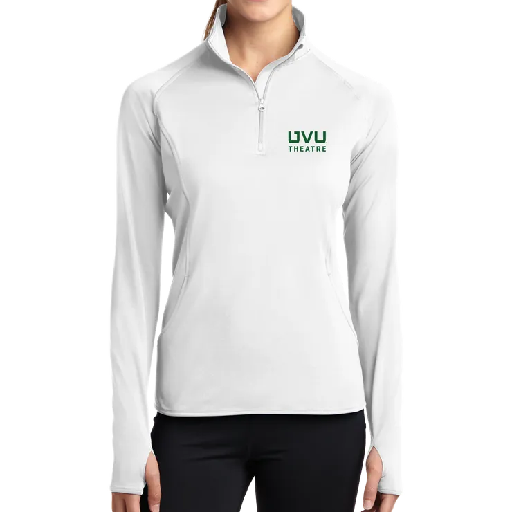 Sport-Tek Ladies Sport-Wick Stretch 1/2-Zip Pullover - UVU Theatre