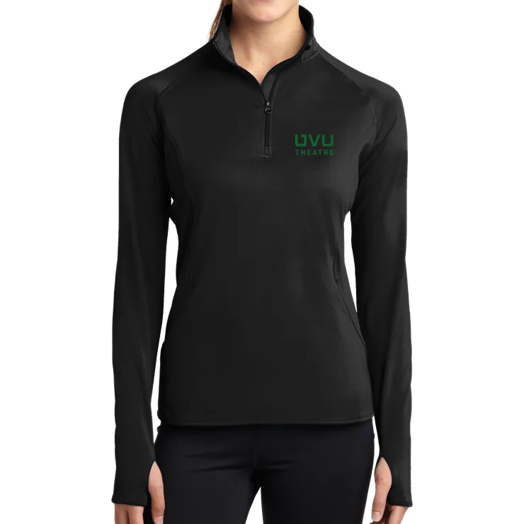 Sport-Tek Ladies Sport-Wick Stretch 1/2-Zip Pullover - UVU Theatre