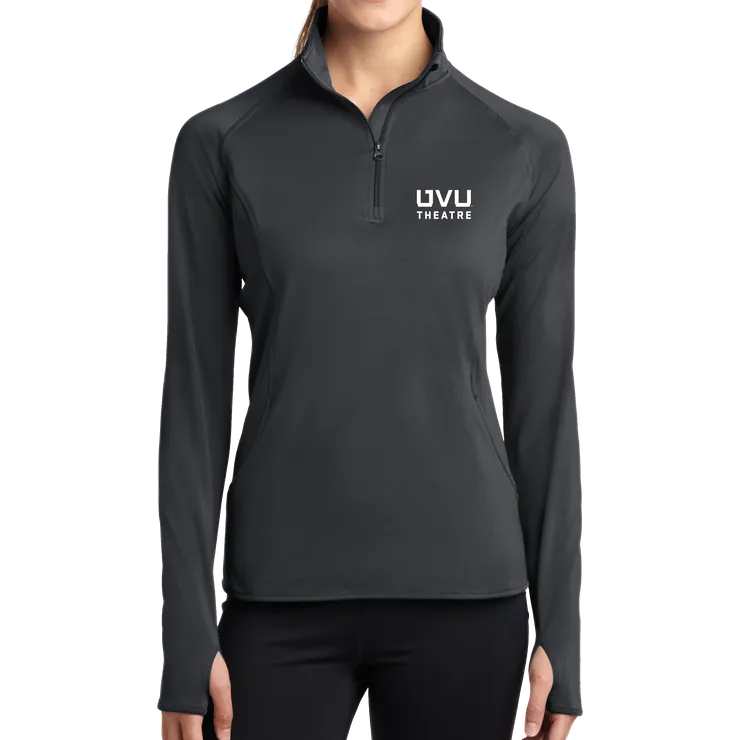 Sport-Tek Ladies Sport-Wick Stretch 1/2-Zip Pullover - UVU Theatre