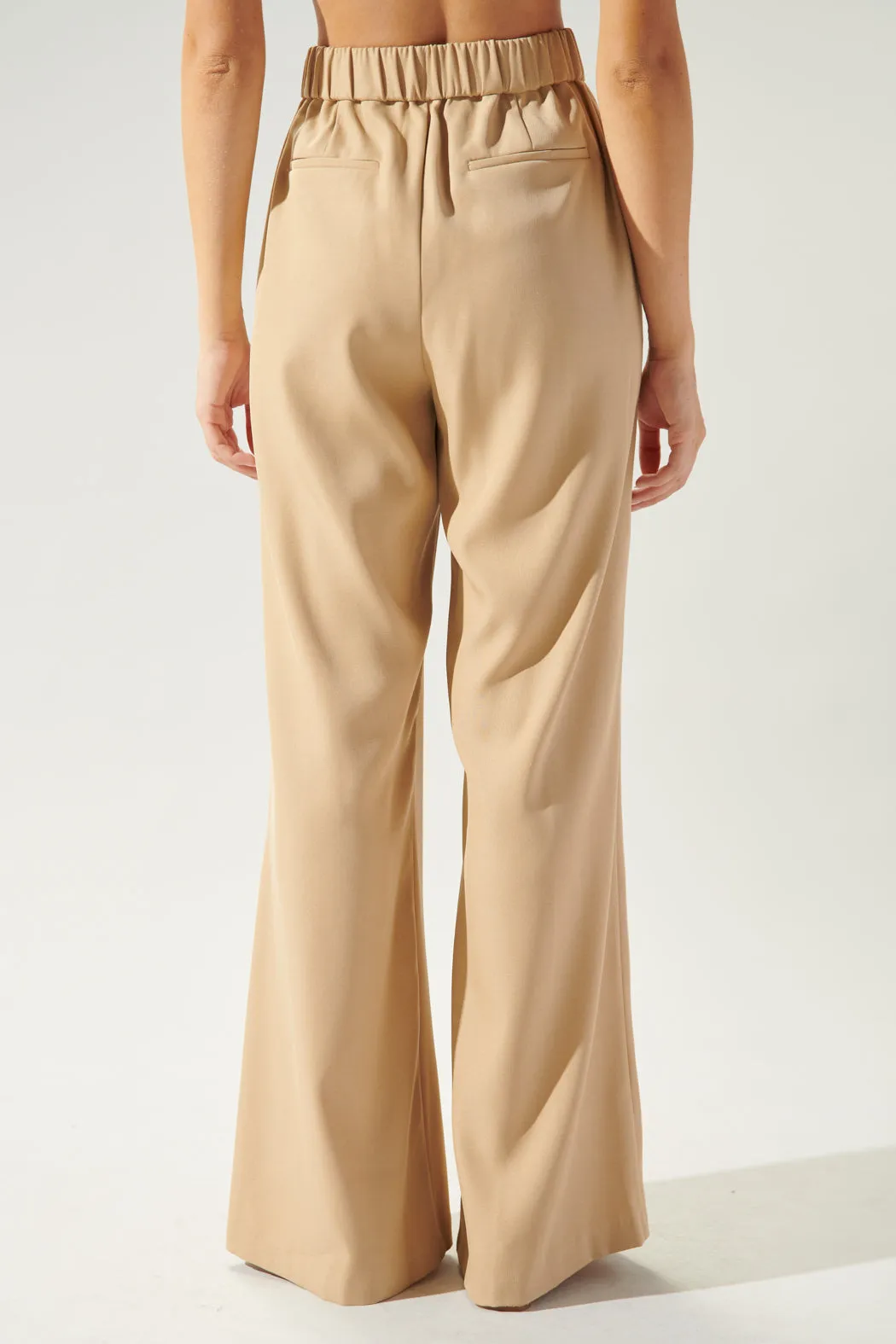 Take the Lead Pintuck Wide Leg Pants