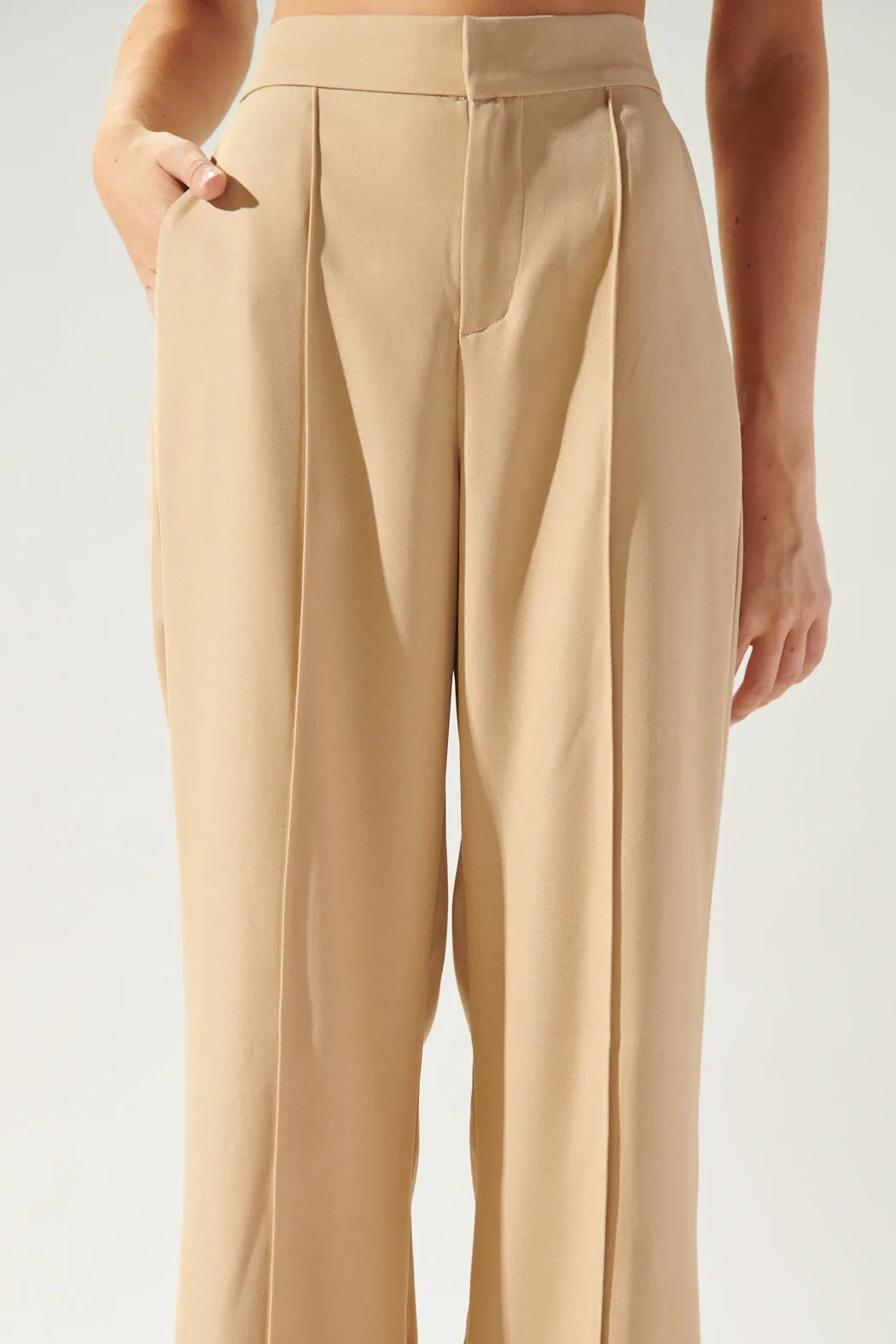 Take the Lead Pintuck Wide Leg Pants