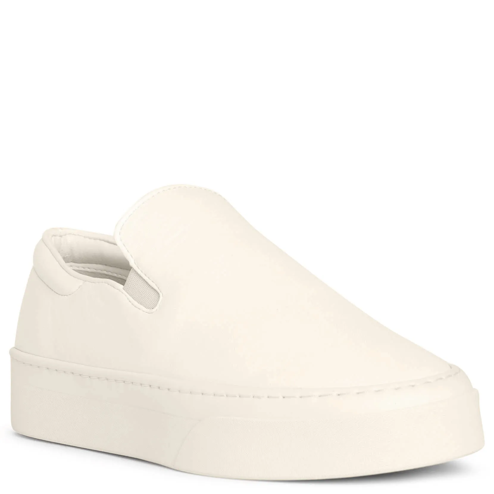 The Row Marie H white nappa sneakers