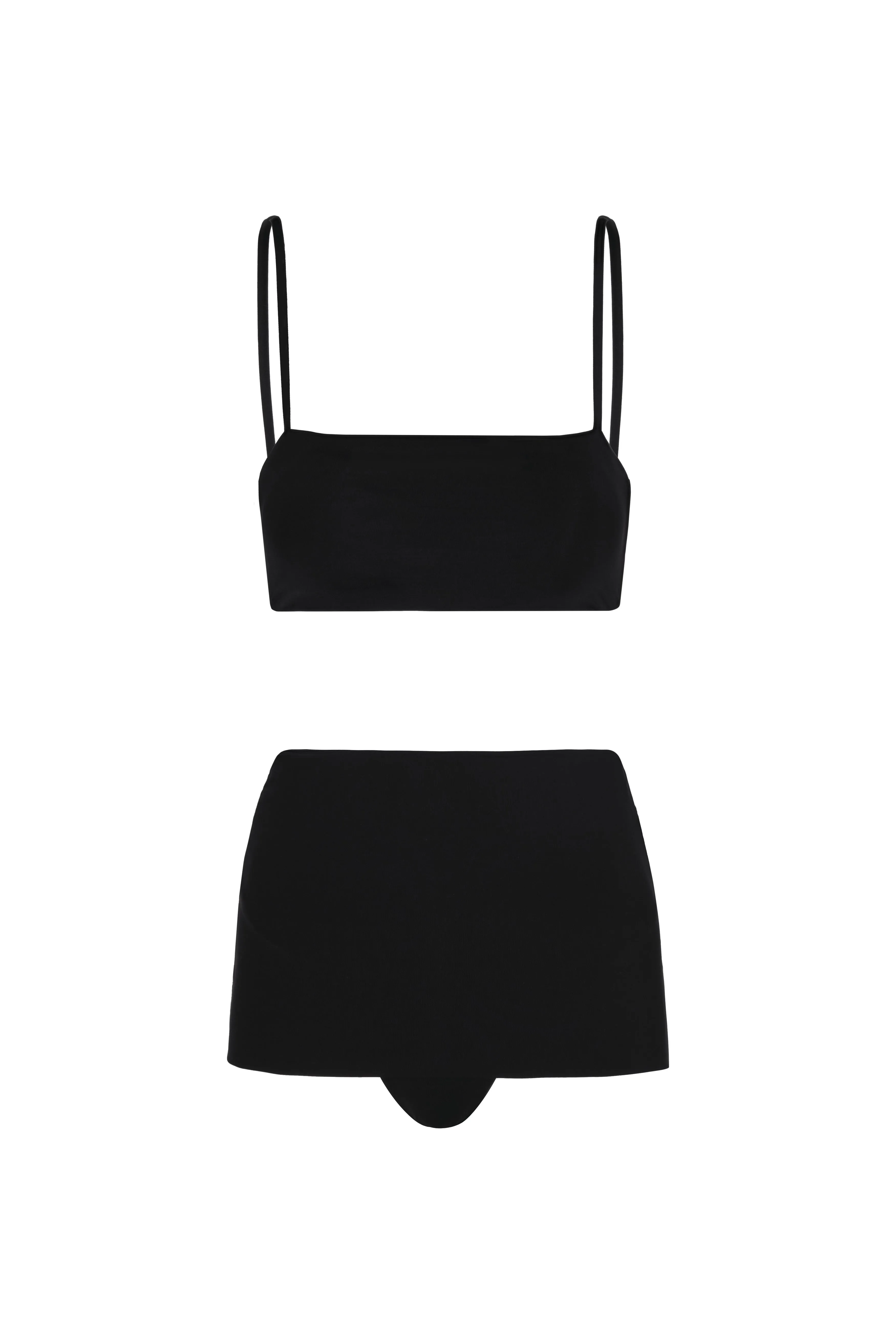 Top De Bikini Anne Black  & Bottom De Bikini Atalia Black