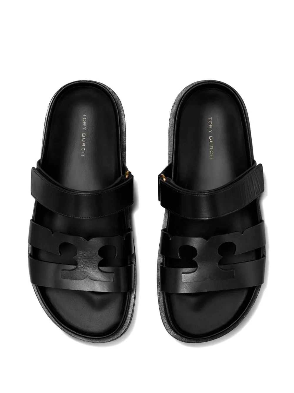 Tory Burch Sport Slide Leather Sandals