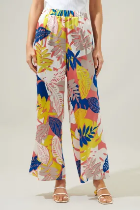 Tropical Paradise Wide Leg Pants