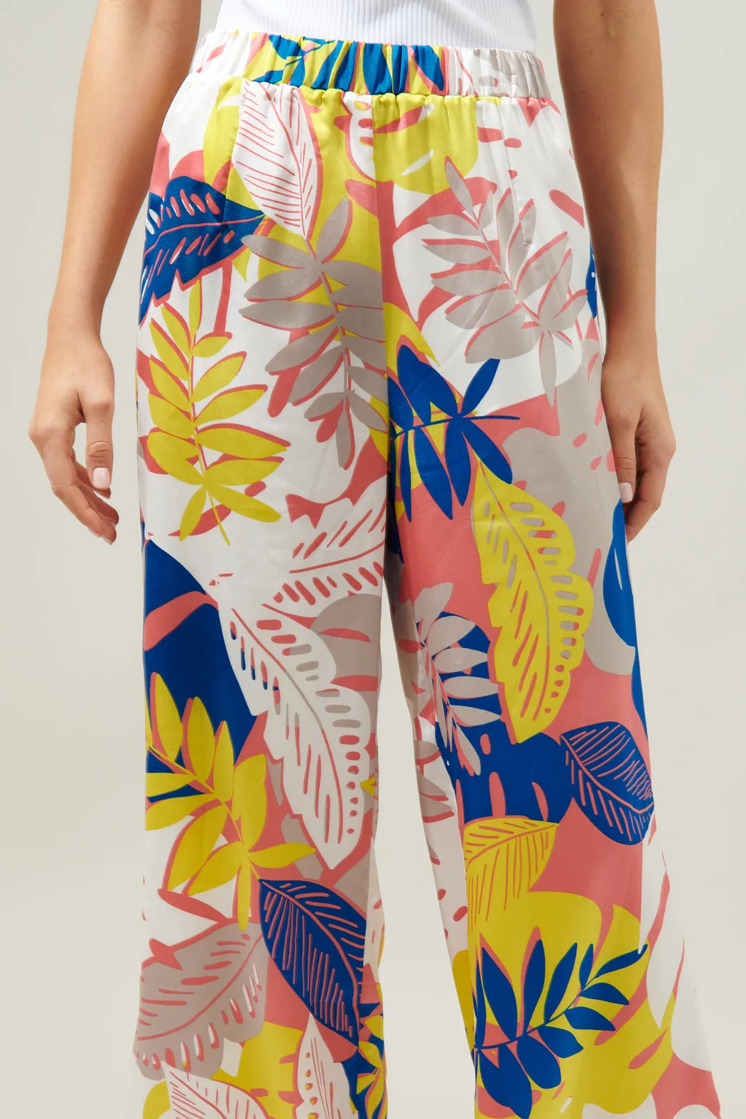 Tropical Paradise Wide Leg Pants