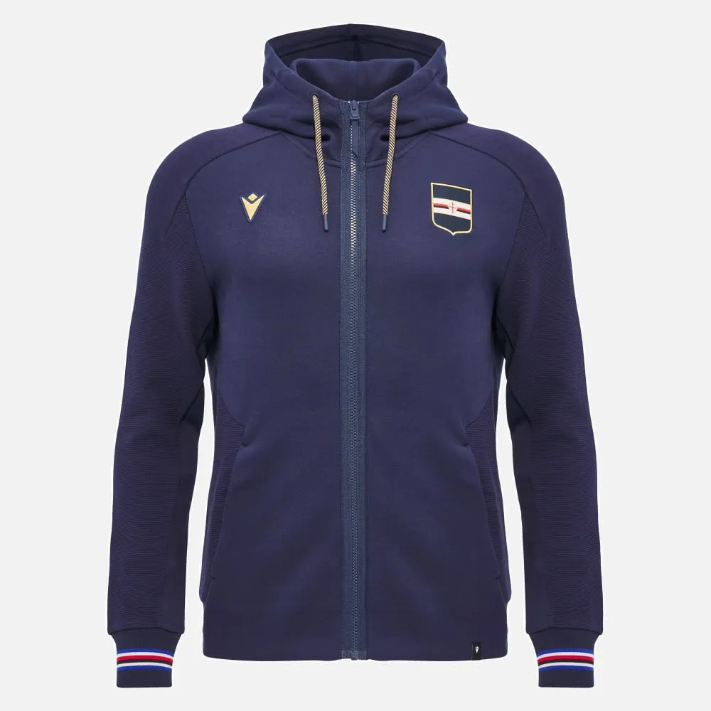 Uc sampdoria 2024/25 cotton hoodie