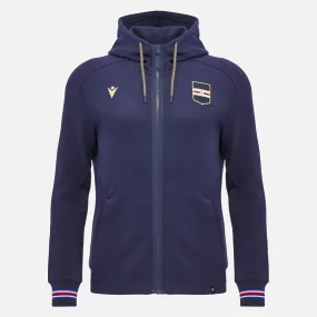 Uc sampdoria 2024/25 cotton hoodie