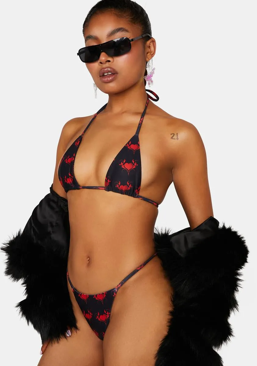 Valentines Bikini Set-