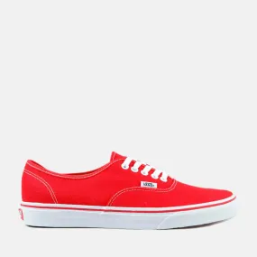 Vans Authentic Sneakers Red | Unisex | Junkyard