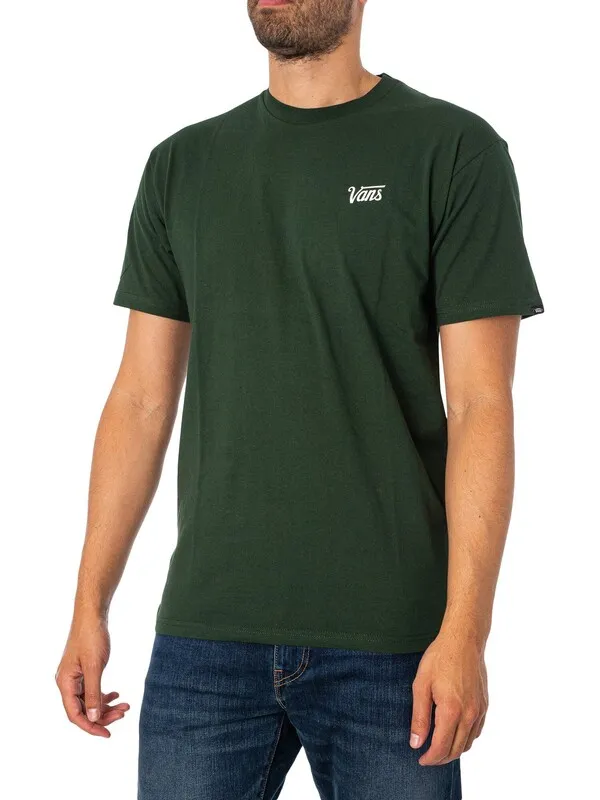 Vans Mini Script T-Shirt - Forest