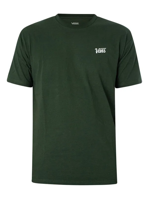 Vans Mini Script T-Shirt - Forest