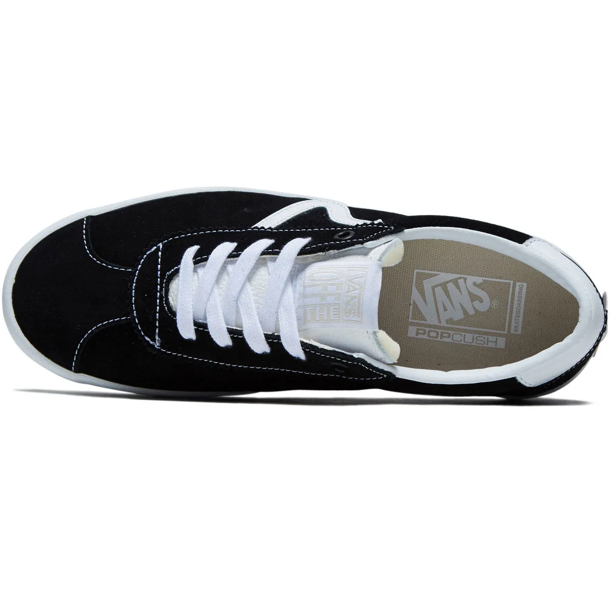 VANS SKATE SPORT BLACK/BLACK/WHITE