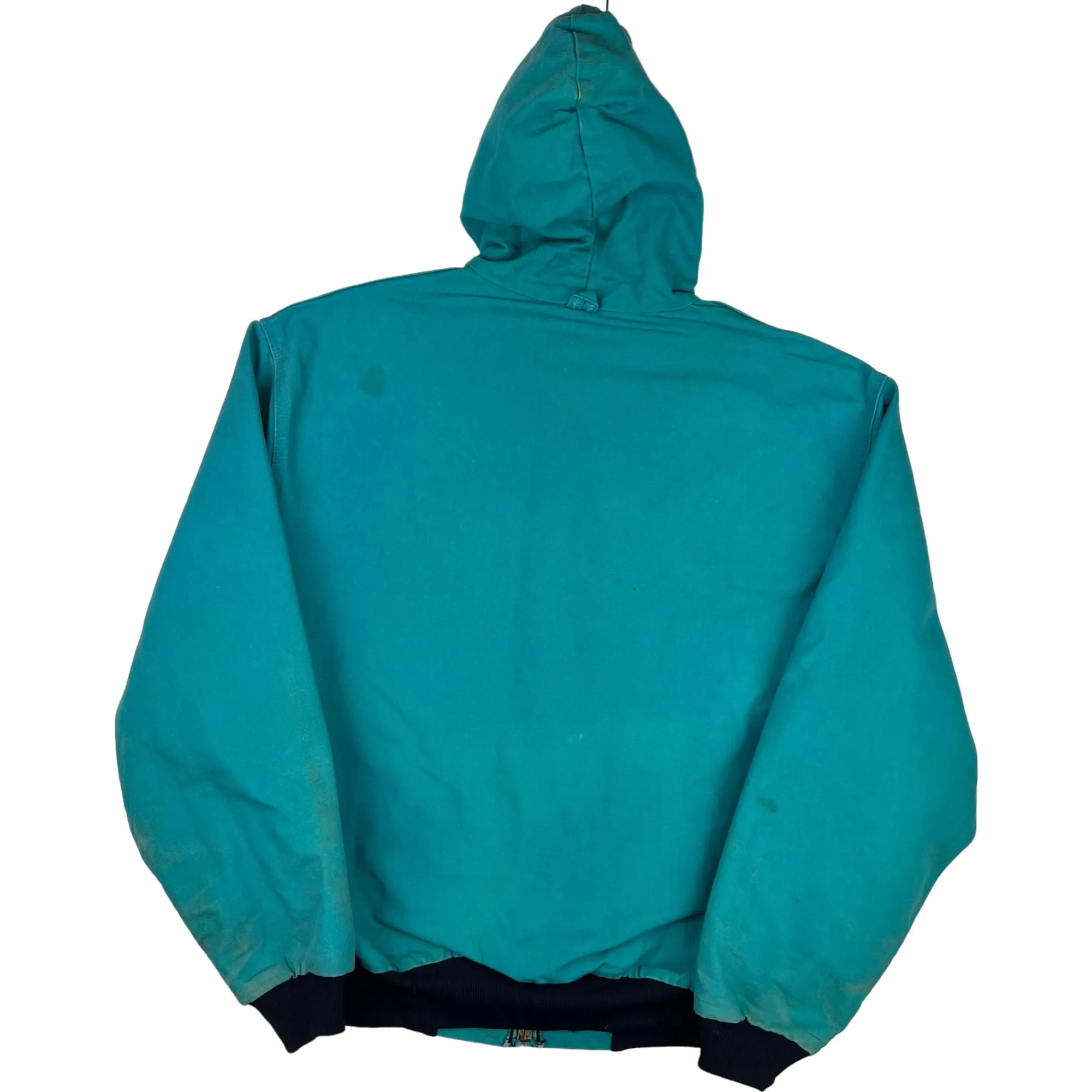 Vintage 1994 Carhartt Thermal Lined Active Jacket Teal JR441 Rare