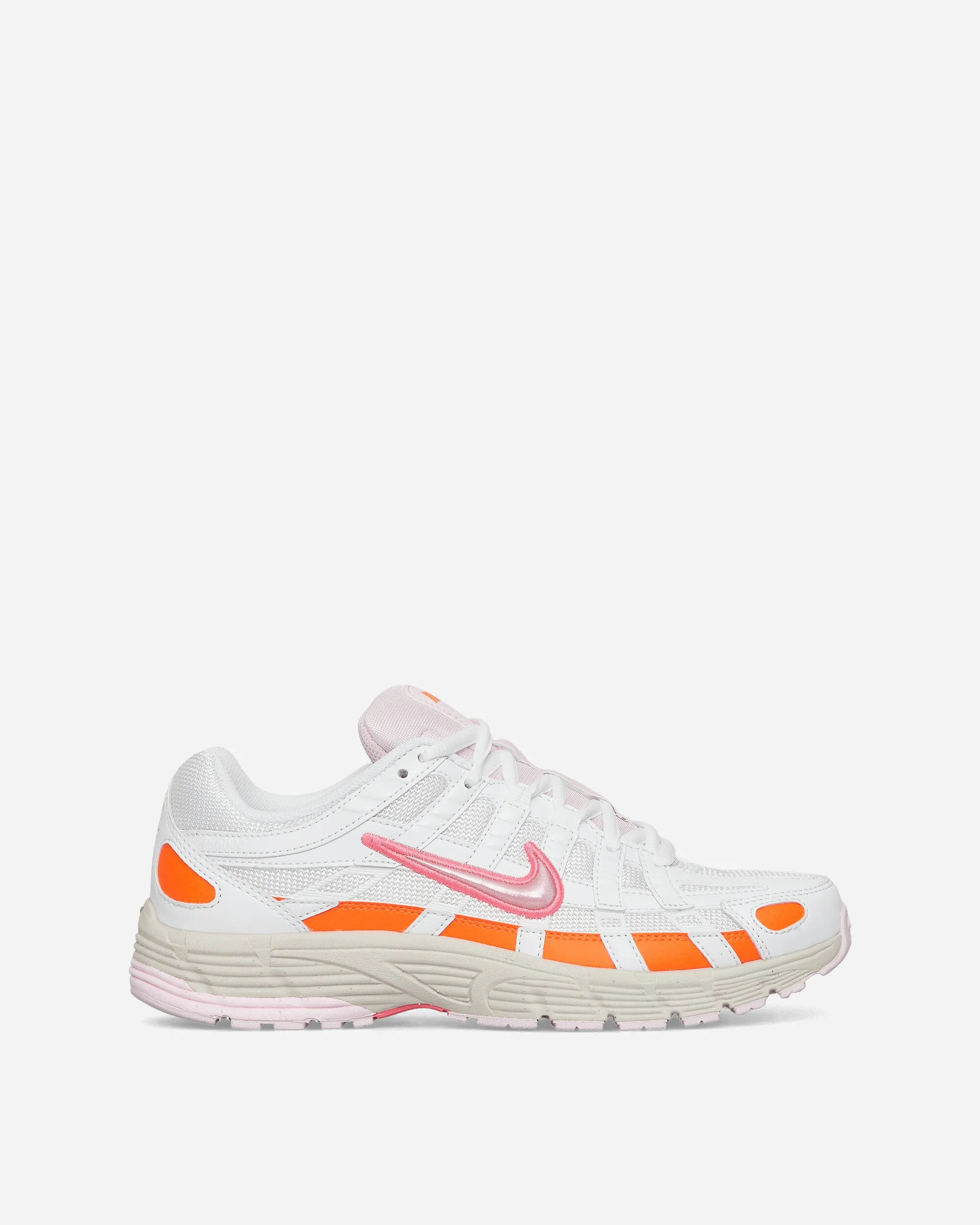 WMNS P-6000 Sneakers White / Digital Pink / Orange