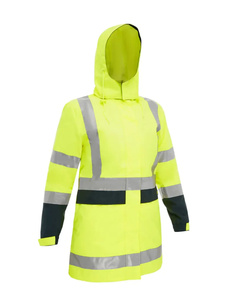 WOMENS TAPED HI VIS SHELL JACKET